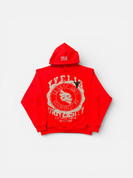 YVÉLIS Essential Heavyweight Hoodie - RED